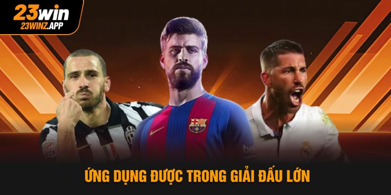 Ứng dụng được trong giải đấu lớn